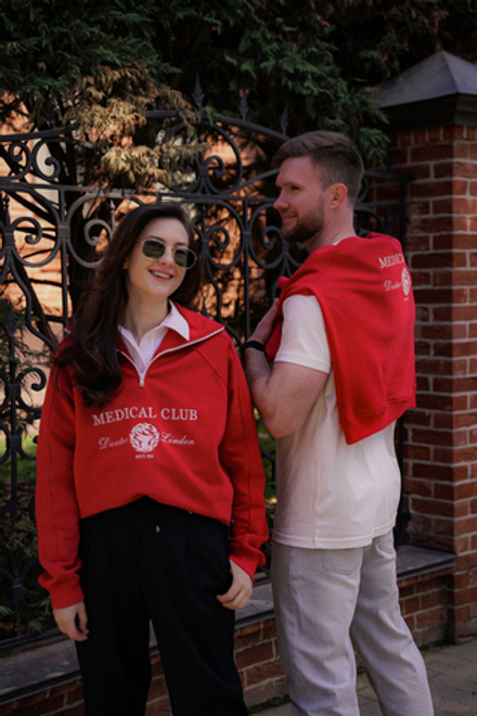 Анорак красный