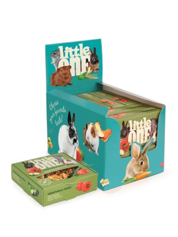 Little One лакомство для грызунов пицца с овощами 55 г