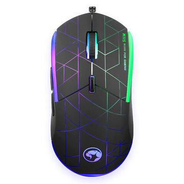 PC Мышь проводная Marvo M115 Wired Gaming Mouse с подсветкой