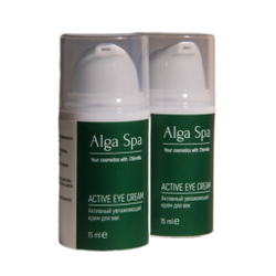 Крем Alga Spa для век активный увлажняющий «ACTIVE EYE CREAM», 15мл