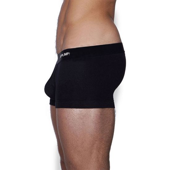 Мужские трусы боксеры черные PUMP! PU003