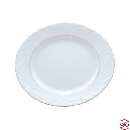 Набор плоских тарелок 19 см Repast Rococo с золот.полос. ( 6 шт)