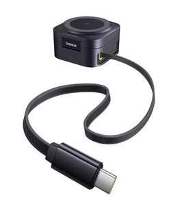 Беспроводное зарядное устройство Baseus PicoGo Series 2-in-1 Qi2 67W, P10276800123-00