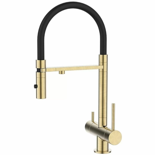 Смеситель для кухни Iddis Ace ACEMGFFi05 золото матовое