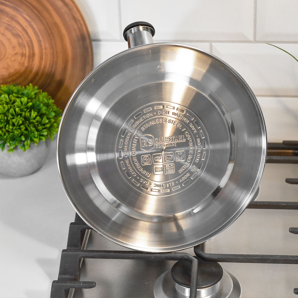 Чайник 3,5л нерж со свистком 7617-35RS\WK