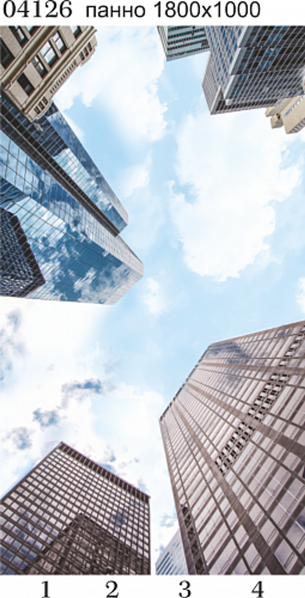 Потолочная панель 3D Panda Небо