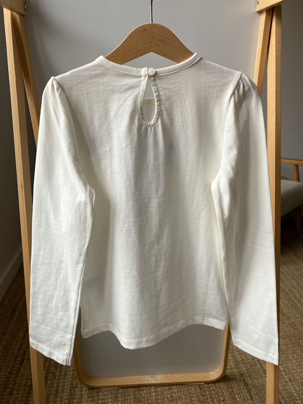 Новый хлопковый лонгслив Janie&Jack, 128