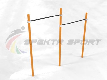 Турник уличный двойной для Воркаут SP GTO-13_76mm 89