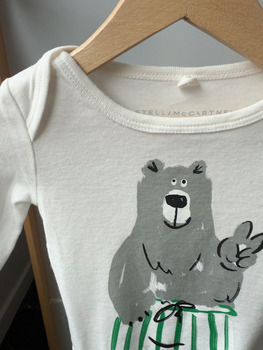 Хлопковый боди-слип Stella McCartney, 68