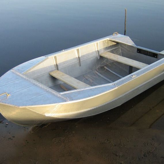 Алюминиевая лодка Мста-Н 3.5м с булями