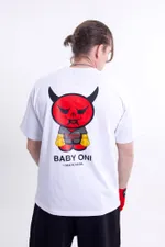 Футболка by Matsumura Baby Oni белая