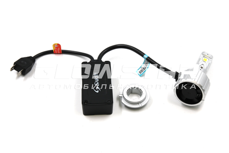 Светодиодные лампы H7 Sariti P7 с вентилятором, 12V, 70W, 5500K, CUstomizet 3570 (комплект, 2шт)
