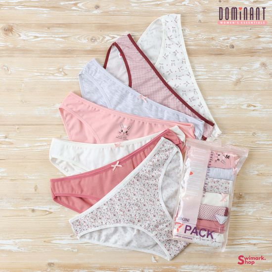 Трусики женские DOMINANT 37000-87, BIKINI, 7 шт. в уп.