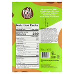 BHU Foods, Веганский протеиновый батончик, арахисовая паста и шоколадная крошка, 12 батончиков по 45 г (1,6 унции)