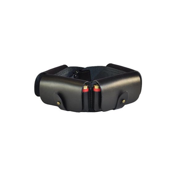 Патронташ К-12 закрытый на 24 патрона кожа HS-ПО-4