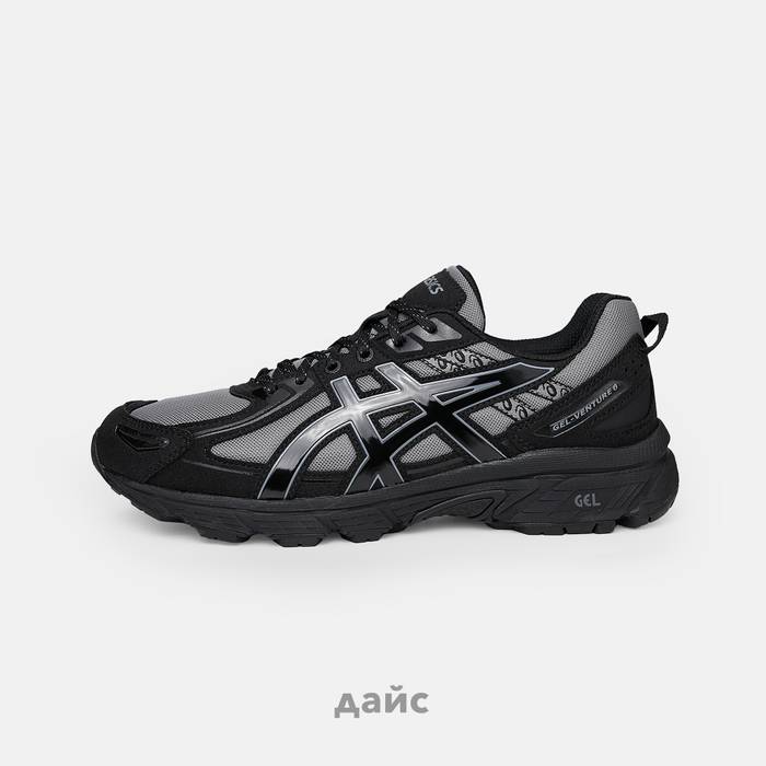 Кроссовки Asics Gel-Venture 6 "Black Silver"