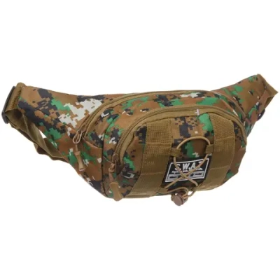 Сумка на пояс «Sport leader - Viking», три кармана, цвет хаки, 32*16*6см