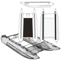 Надувной катамаран Badger FS 380 White