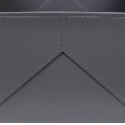 Корзина для хранения с эластичными стенками «ФОРЛИ», цвет серый, 34,5*25,5*16см (лейбл Селфи)