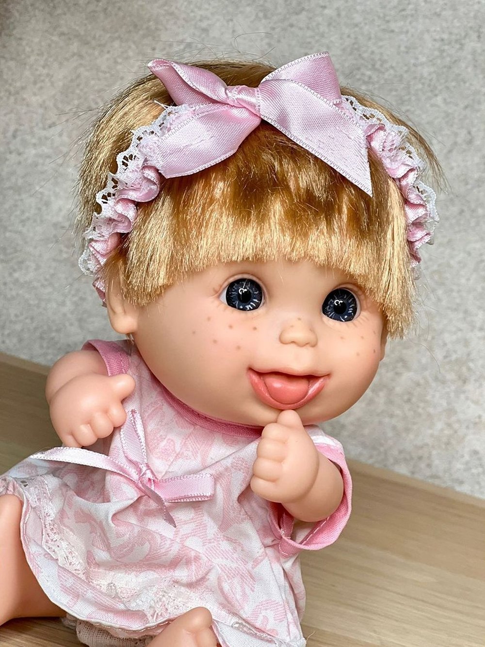 Пупс BERJUAN виниловый 20см Pecosetes (124A1)