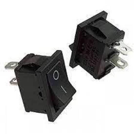 Клавишный выключатель KCD1-101-C3-B/2P on/off