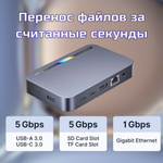 Док-станция 10 в 1 JSAUX MP03L OmniCase 2 Lite