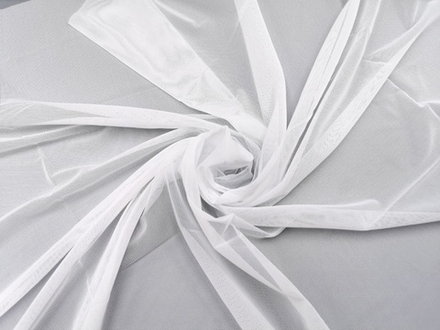 Эластичная сетка, (эффект голого тела), белая, Lauma, (Арт: ESGP-001)