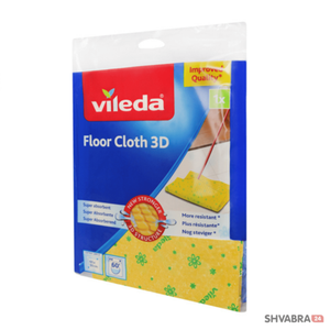 Тряпка для мытья пола особой впитываемости Виледа 3Д (Vileda 3D)