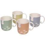 Кружка пластиковая 300мл «Котик рыболов», микс цветов