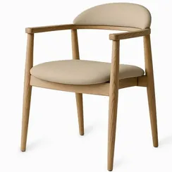 Стул Vindstil, серо-коричневый, бежевый,