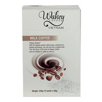 Растворимый кофе 3в1 с молоком Wakey Vietnam Milk Coffee With Mellow Taste 12х20г