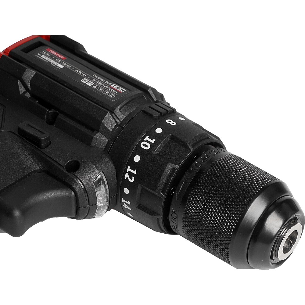 Аккумуляторная дрель ударная TEH TDBL216Т 16,8V