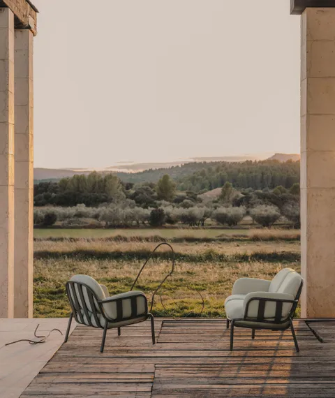 Уличное кресло Joncols серое