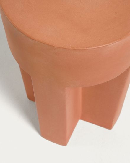 Приставной столик Vilena из терракоты Ø 33 см La Forma Испания