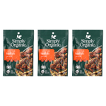 Simply Organic, Buffalo, сухая смесь для растирания, 3 пакетика по 27 г (0,95 унции)