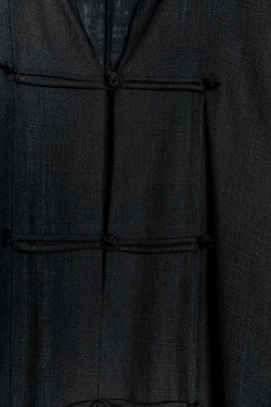ZARA ПЛАТЬЕ-ТУНИКА С НАВЕСНЫМИ ПЕТЛЯМИ — ZW COLLECTION, ЧЕРНЫЙ