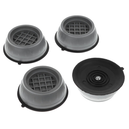 Подставки антивибрационные для бытовой техники тм VETTA, 4шт, 8x3.5см, пластик, ПВХ