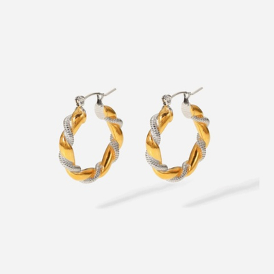 Серьги Bicolor party