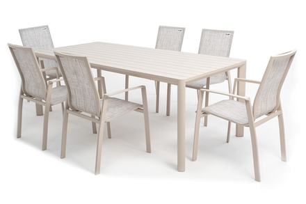 Столовая группа из алюминия Joygarden ГОНЗО, бежевый