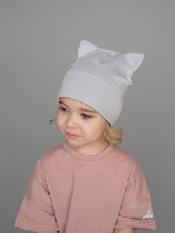 Шапка трикотажная КИС(Св.серый)