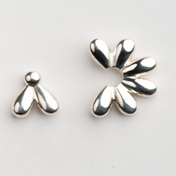 Серьги "Любит – не любит" маленькие