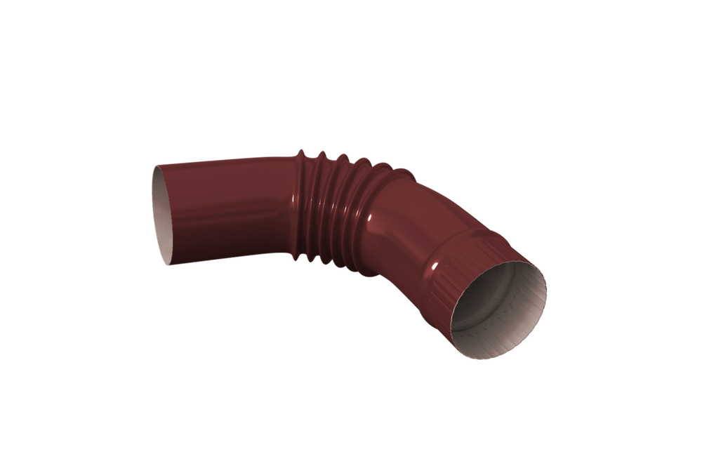 Колено поворотное водосток металл RAL 8017 ф 90мм
