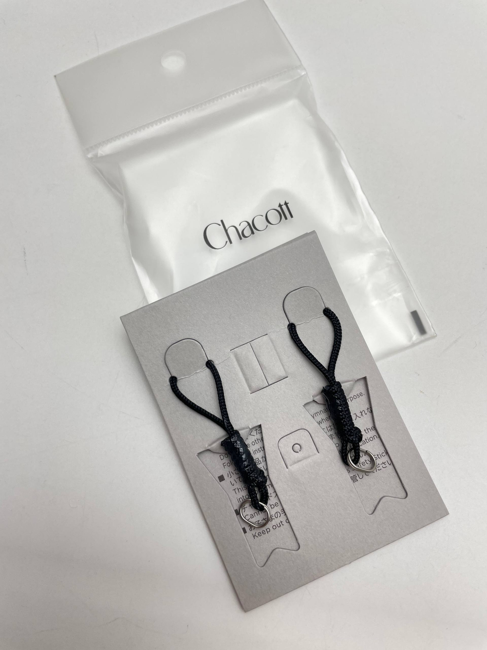 Карабины Chacott 2 шт. 009.Black