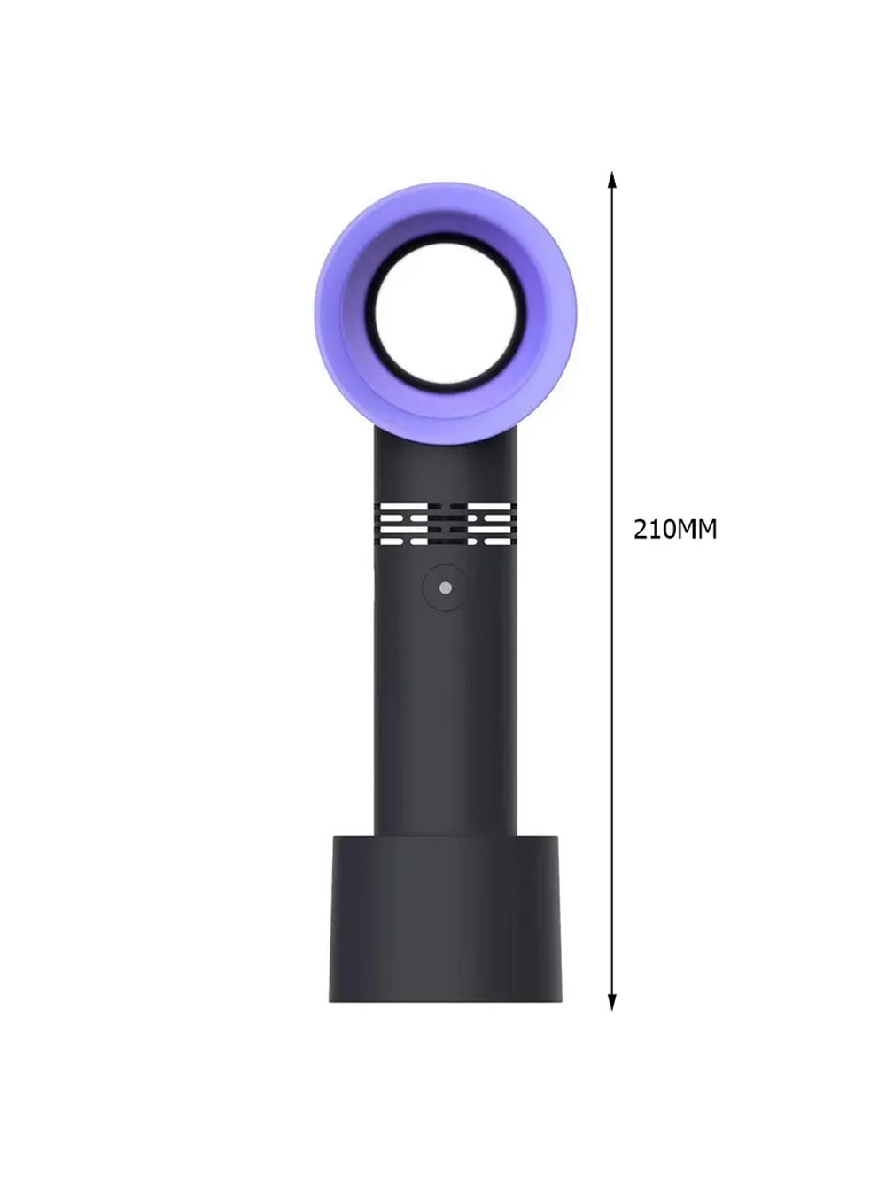 Ручной мини-вентилятор 3 режима, портативный, безлопастный