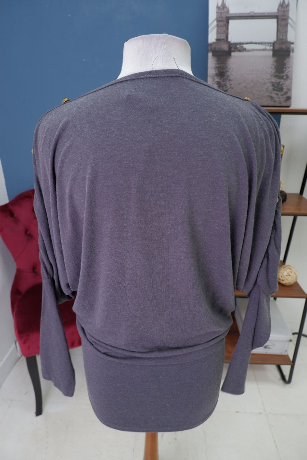 Джемпер  комбинированный 46 размер