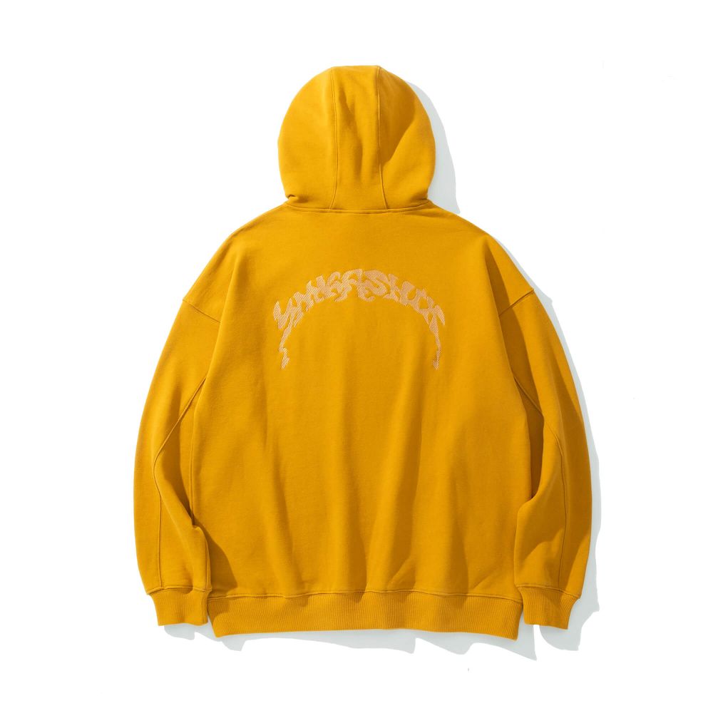 Купить Худи YMKASHIX PUFF Half Zip Горчичный Худи YMKASHIX PUFF Half Zip Горчичный