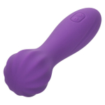 Фиолетовый вибромассажер Stella Liquid Silicone “O” Wand - 17,75 см. (Цвет: фиолетовый)
