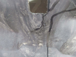 Юбка заднего бампера Honda CR-V 3 (RE) 09-12 Б/У Оригинал 71501swazz00