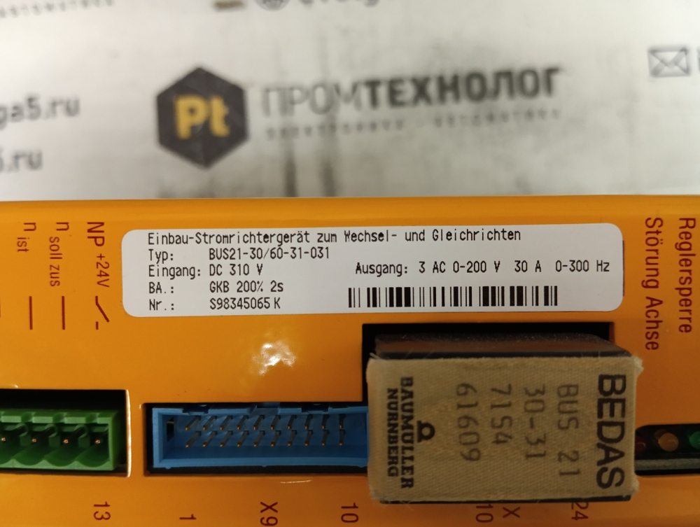 Baumuller BUS21-30/60-31-031* с хранения