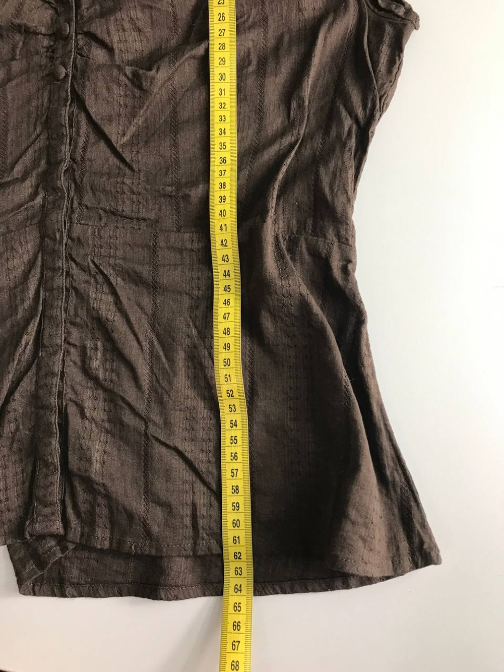 Блузка H&M лаконичная, маркировка 46, визуально на 52 размер